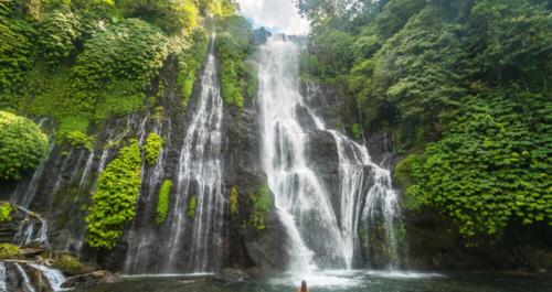 north bali waterfall